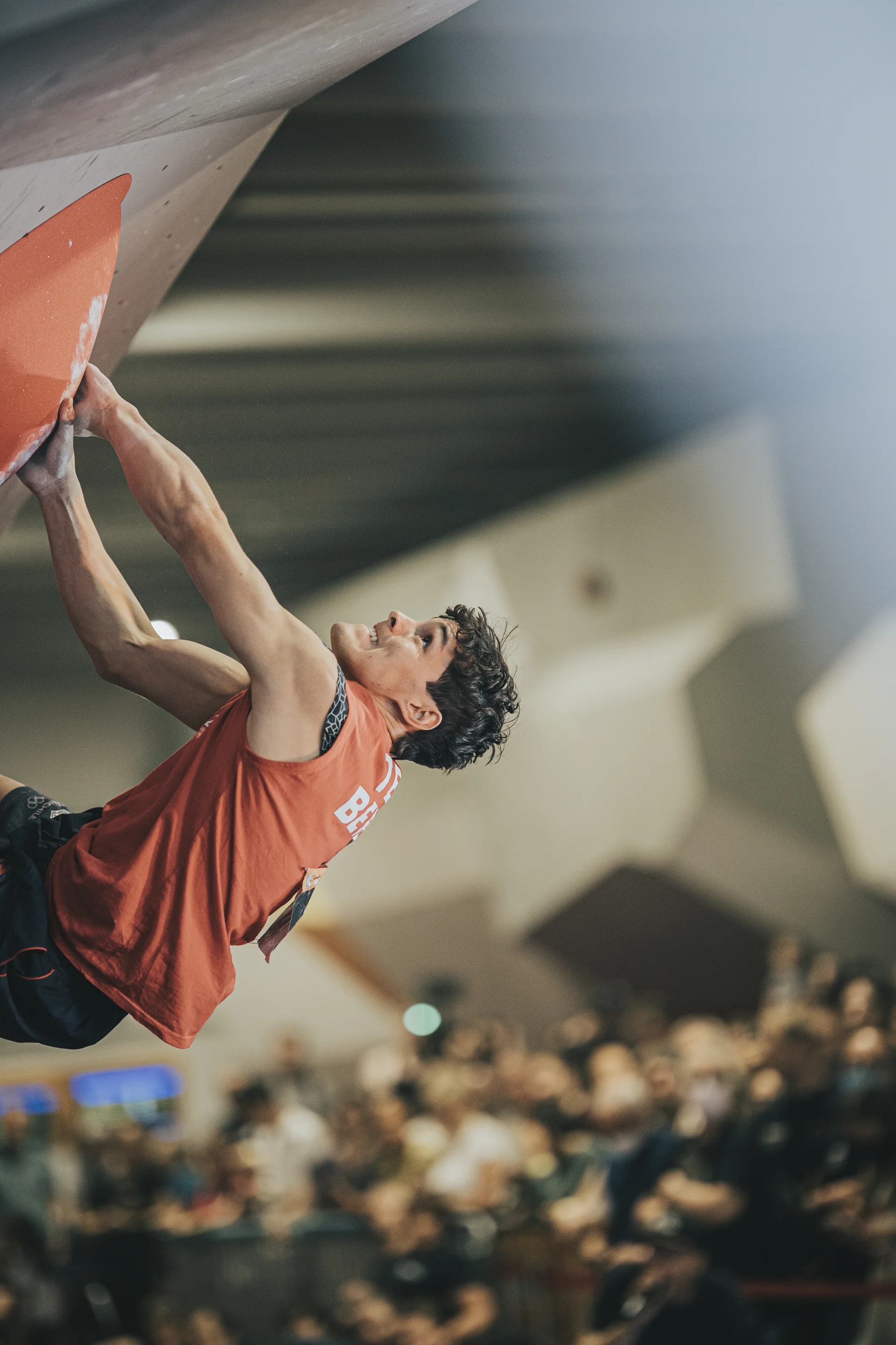 Elias Arriagada Krüger - Deutsche Meisterschaft Bouldern 2022 in Düsseldorf -2022-06-12 | © DAV/Nicolas Altmaier
