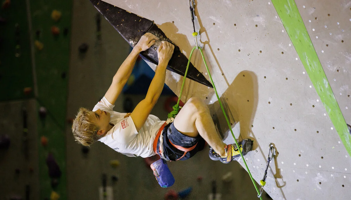 DM 2022 Lead - Finale - Yannick Nagel | © DAV/Marco Kost