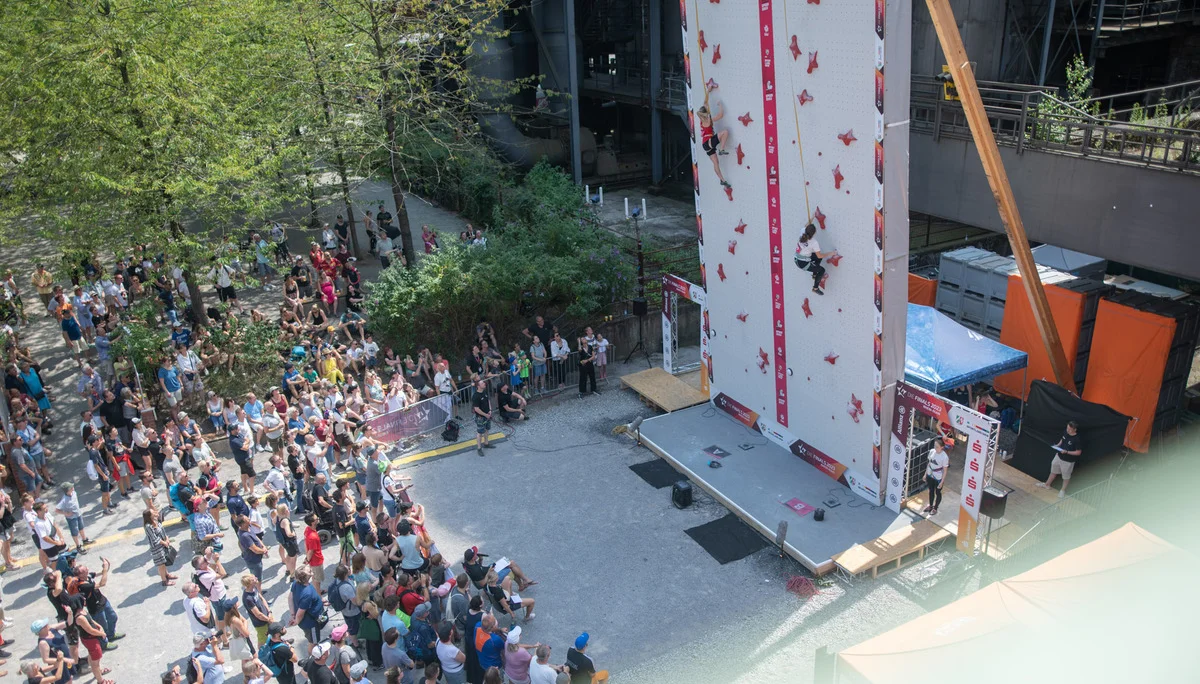 Die DM Speed bei den Finals23 | © DAV / Thomas Schermer