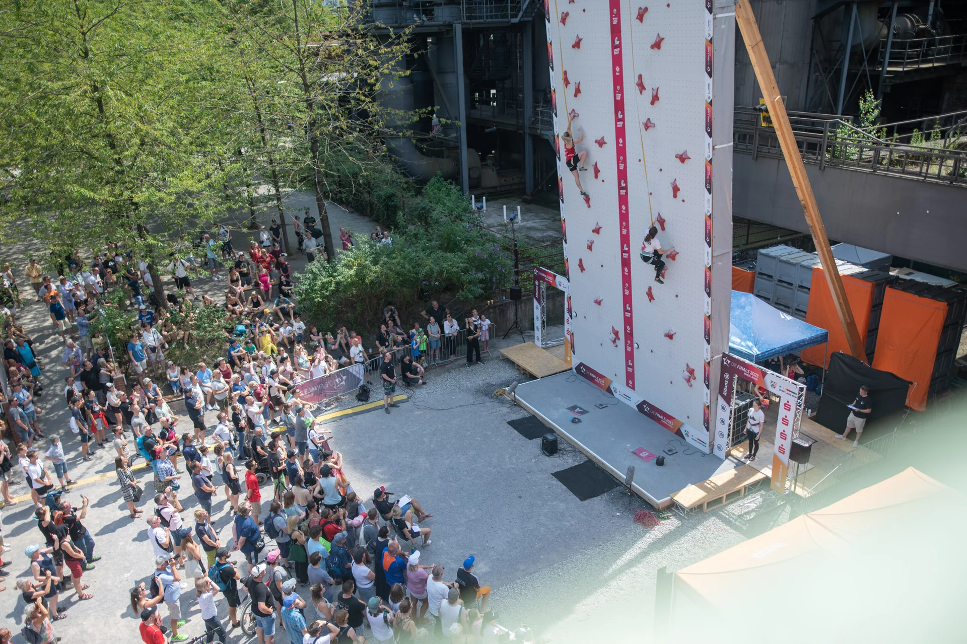 Die DM Speed bei den Finals23 | © DAV / Thomas Schermer