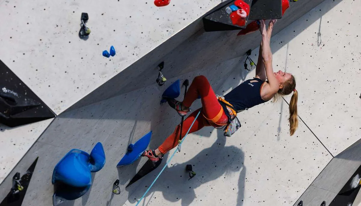 Martina Demmel - Deutsche Meisterin Lead 2023 | © DAV / Marco Kost