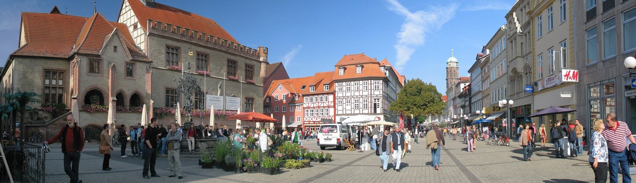 Göttingen Marktplatz 2006 | © Göttingen Marktplatz 2006 / Wikimedia Commons / CC BY-SA 3.0