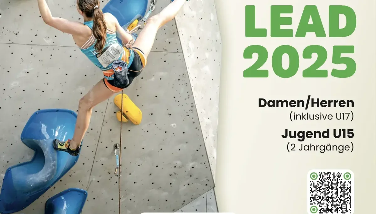 Plakat Landesmeisterschaft Lead 2025 Sachsen Berlin | © DAV Landesverband Sachsen