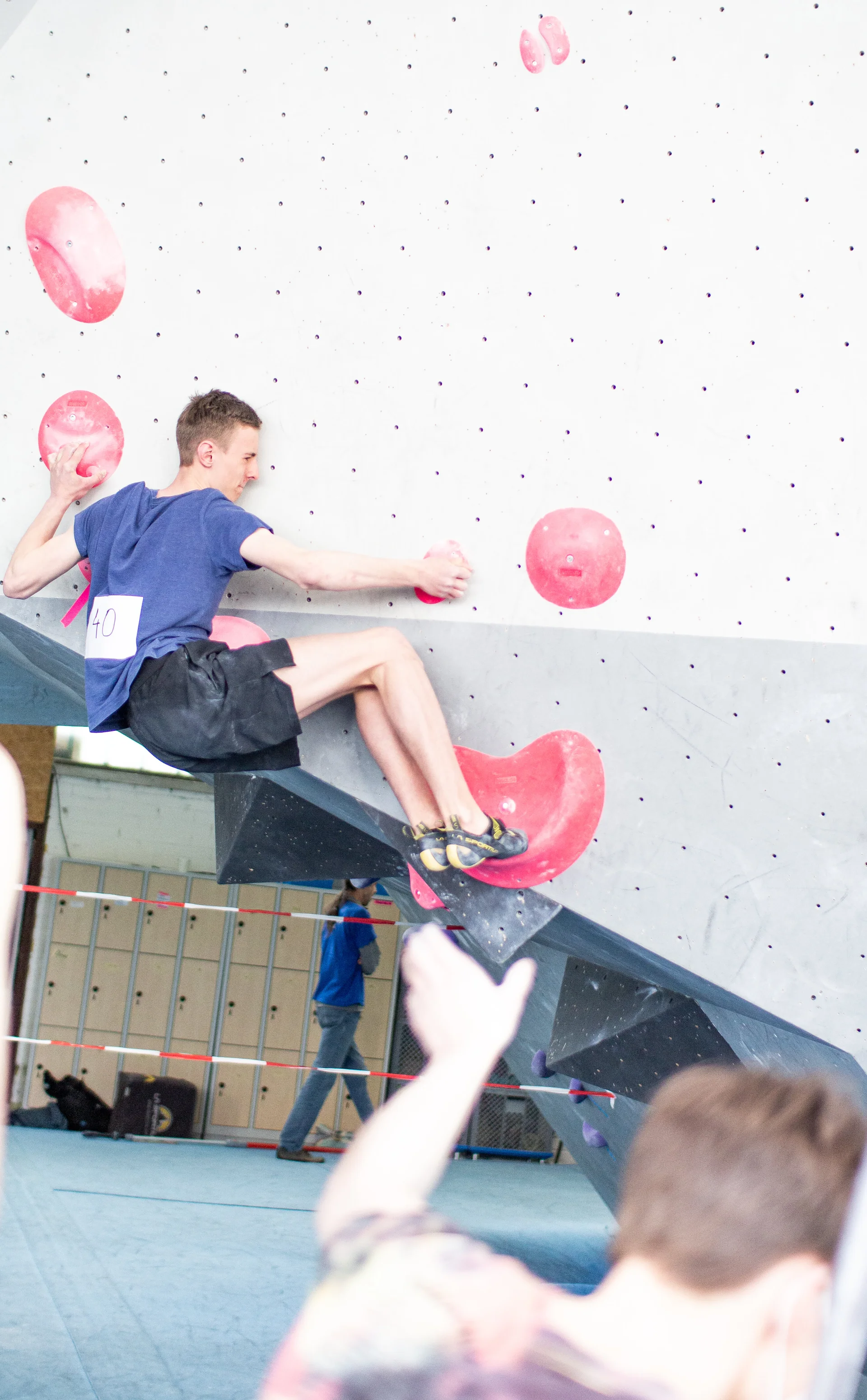 Landesmeisterschaft_Bouldern_Berlin_Sachsen_2022_Qualifikation | © Kilian Dorner