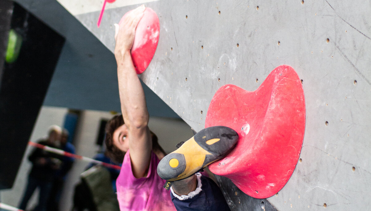 Landesmeisterschaft_Bouldern_Berlin_Sachsen_2022_Qualifikation | © Kilian Dorner Landesmeisterschaft_Bouldern_Berlin_Sachsen_2022_Qualifikation | © Kilian Dorner