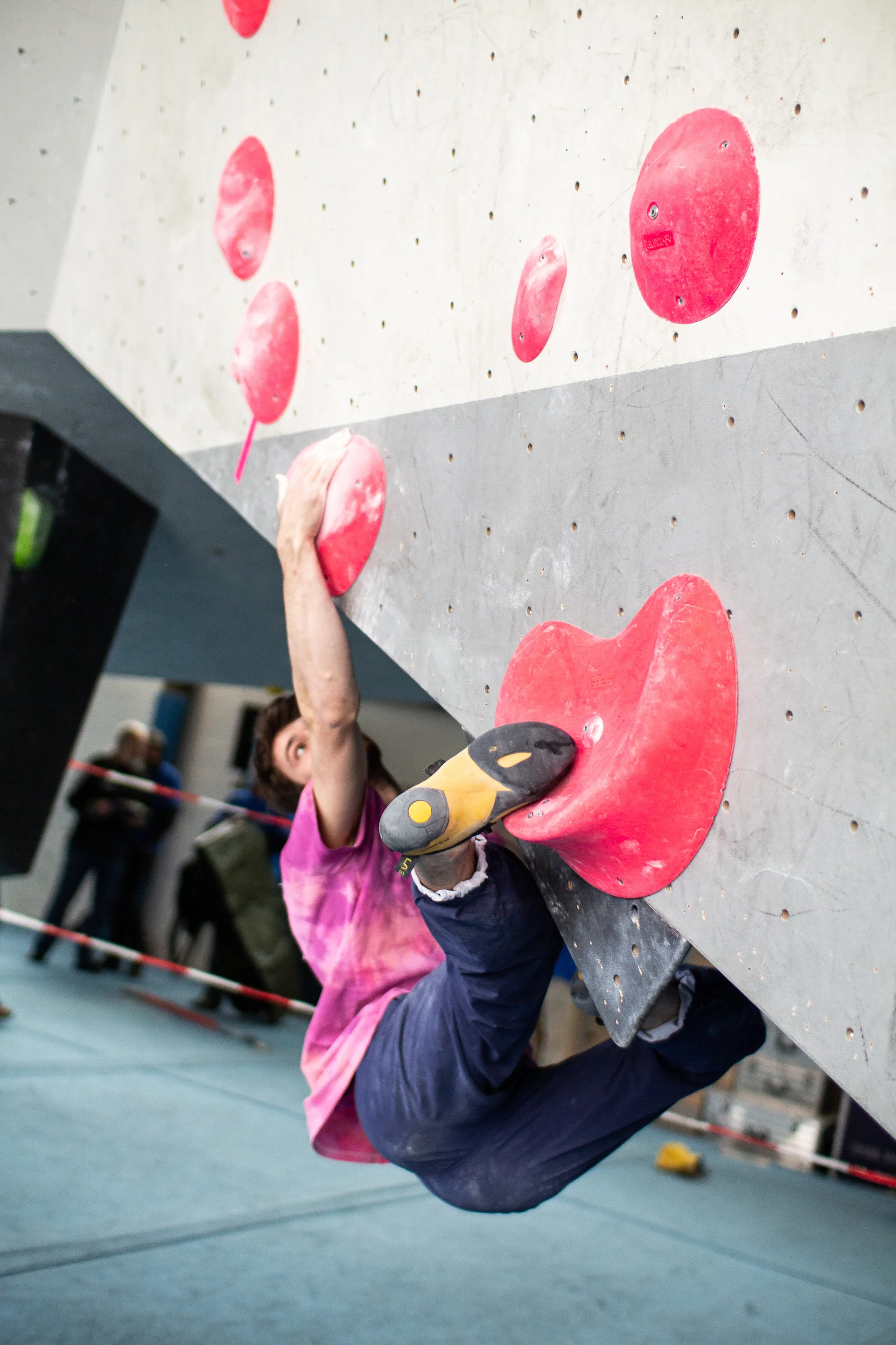 Landesmeisterschaft_Bouldern_Berlin_Sachsen_2022_Qualifikation | © Kilian Dorner