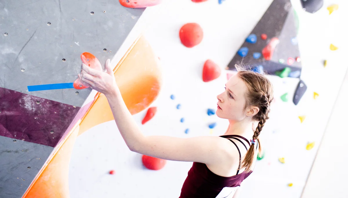 Landesmeisterschaft_Bouldern_Berlin_Sachsen_2022_Qualifikation | © Kilian Dorner