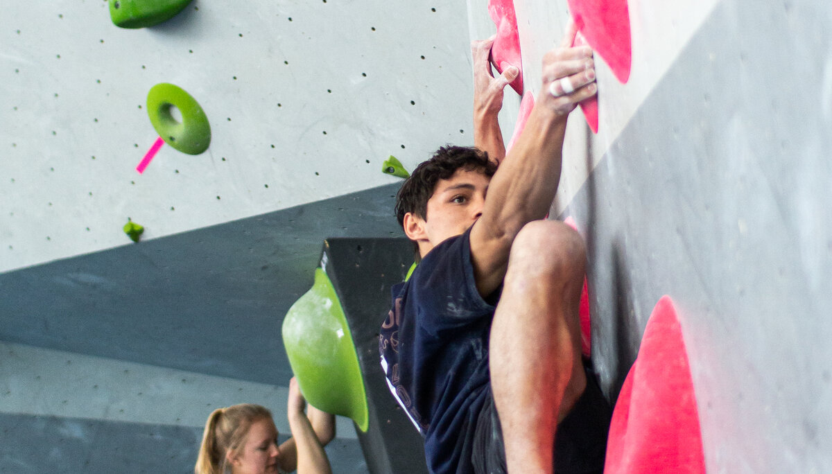 Landesmeisterschaft_Bouldern_Berlin_Sachsen_2022_Qualifikation | © Kilian Dorner Landesmeisterschaft_Bouldern_Berlin_Sachsen_2022_Qualifikation | © Kilian Dorner