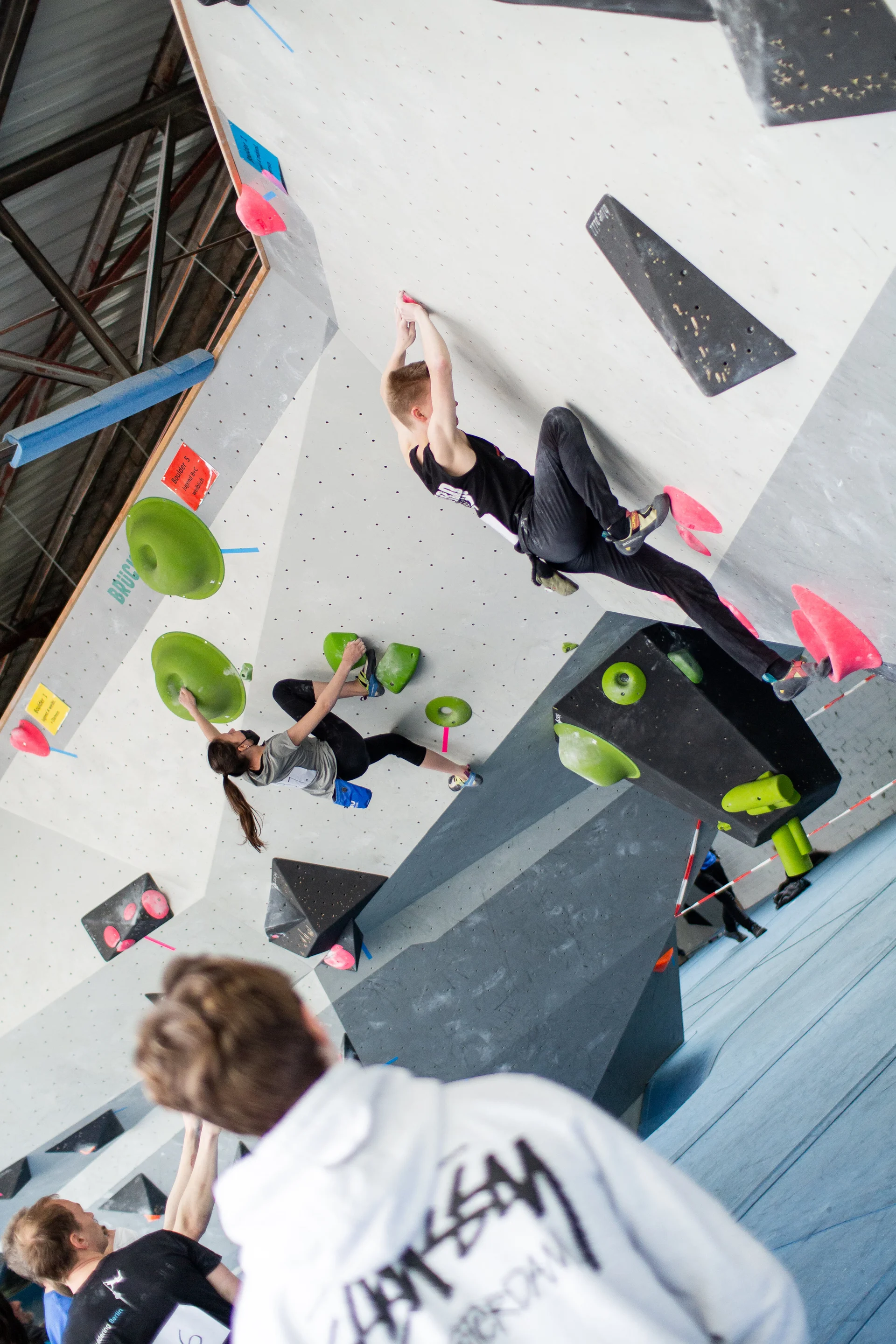 Landesmeisterschaft_Bouldern_Berlin_Sachsen_2022_Qualifikation | © Kilian Dorner