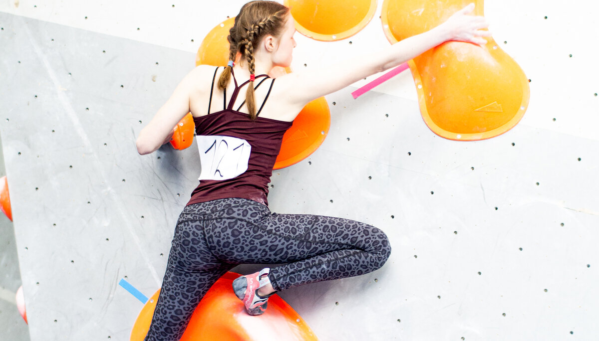 Landesmeisterschaft_Bouldern_Berlin_Sachsen_2022_Qualifikation | © Kilian Dorner Landesmeisterschaft_Bouldern_Berlin_Sachsen_2022_Qualifikation | © Kilian Dorner