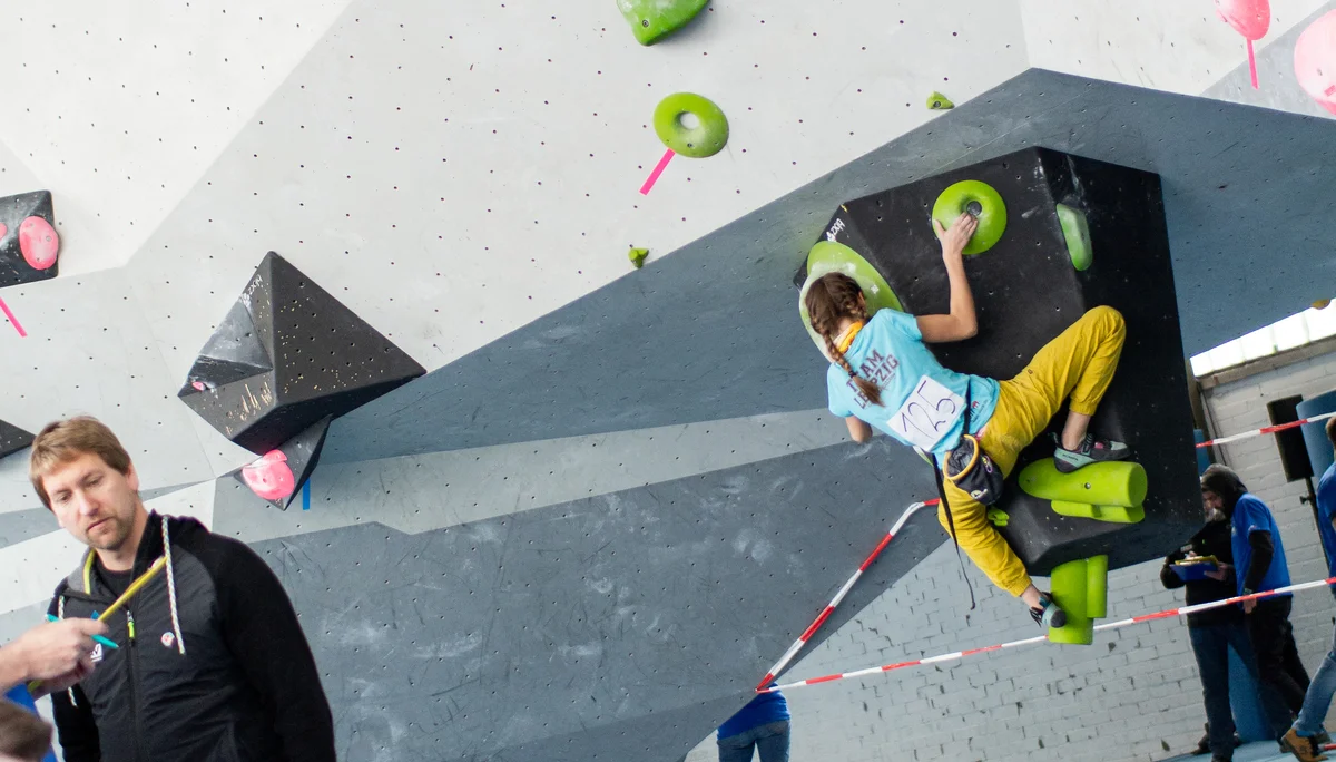 Landesmeisterschaft_Bouldern_Berlin_Sachsen_2022_Qualifikation | © Kilian Dorner