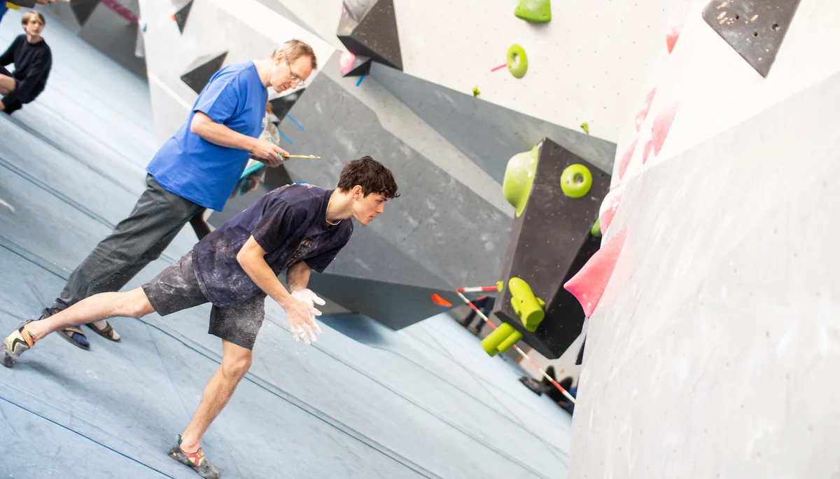 Landesmeisterschaft_Bouldern_Berlin_Sachsen_2022_Qualifikation | © Kilian Dorner