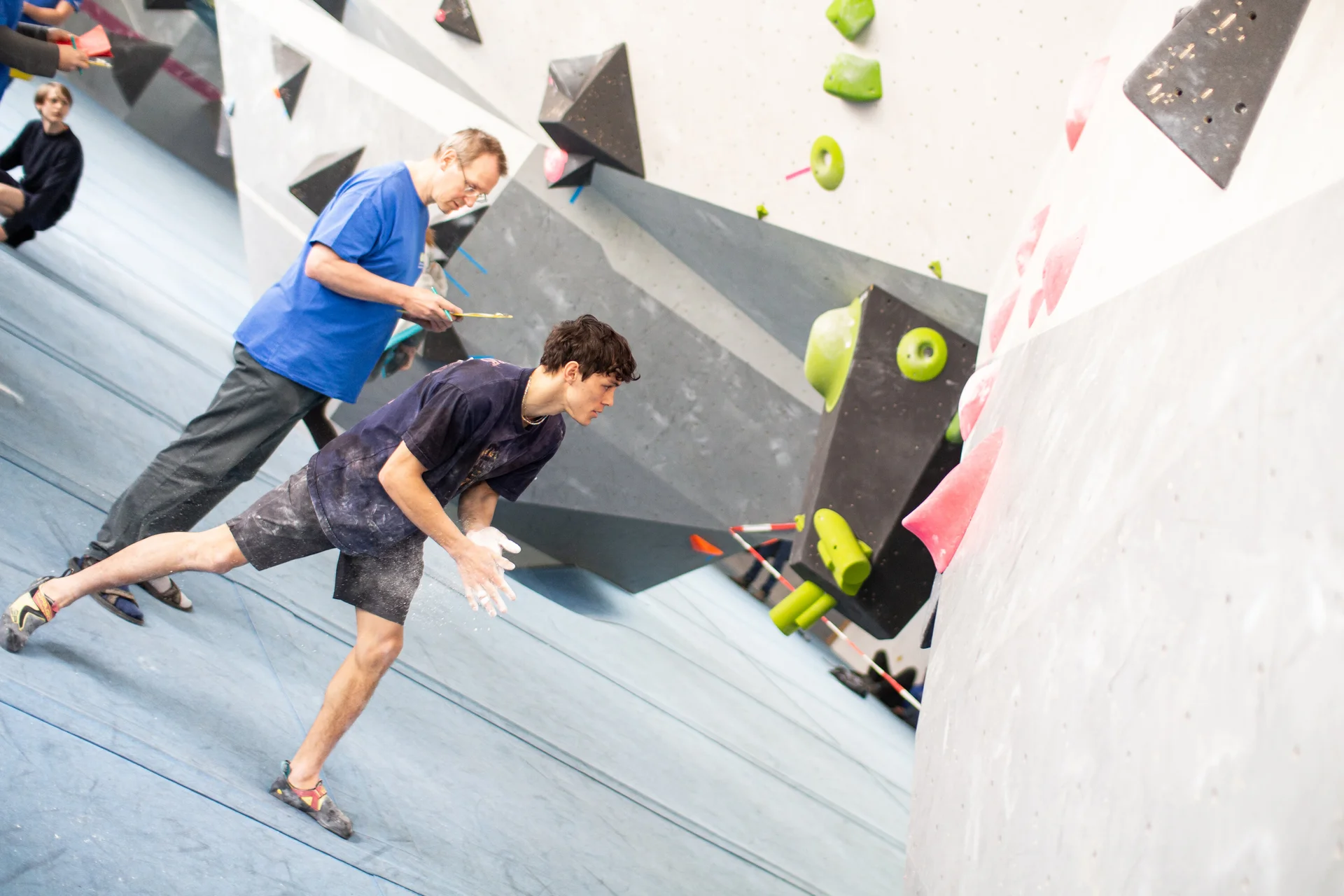 Landesmeisterschaft_Bouldern_Berlin_Sachsen_2022_Qualifikation | © Kilian Dorner