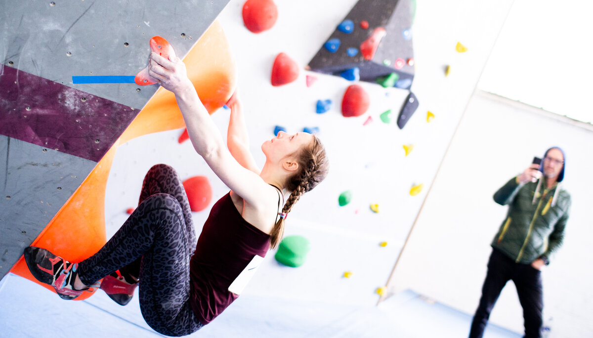 Landesmeisterschaft_Bouldern_Berlin_Sachsen_2022_Qualifikation | © Kilian Dorner Landesmeisterschaft_Bouldern_Berlin_Sachsen_2022_Qualifikation | © Kilian Dorner