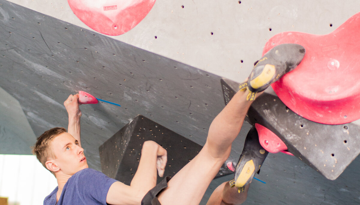 Landesmeisterschaft_Bouldern_Berlin_Sachsen_2022_Qualifikation | © Kilian Dorner Landesmeisterschaft_Bouldern_Berlin_Sachsen_2022_Qualifikation | © Kilian Dorner