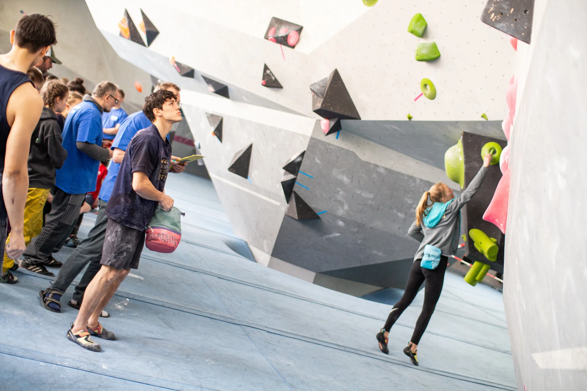 Landesmeisterschaft_Bouldern_Berlin_Sachsen_2022_Qualifikation | © Kilian Dorner