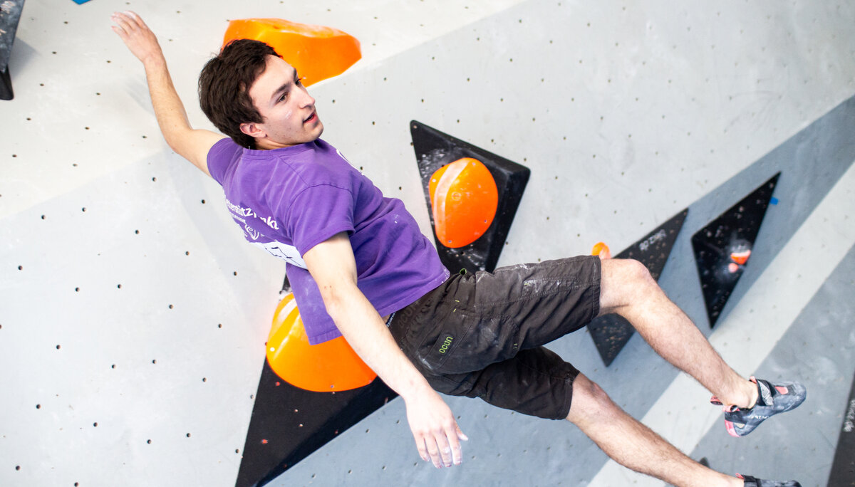 Landesmeisterschaft_Bouldern_Berlin_Sachsen_2022_Qualifikation | © Kilian Dorner Landesmeisterschaft_Bouldern_Berlin_Sachsen_2022_Qualifikation | © Kilian Dorner