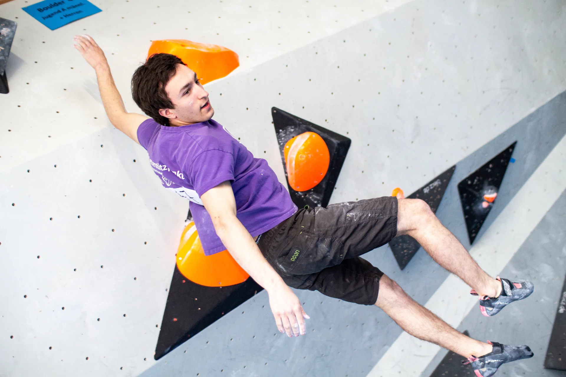 Landesmeisterschaft_Bouldern_Berlin_Sachsen_2022_Qualifikation | © Kilian Dorner