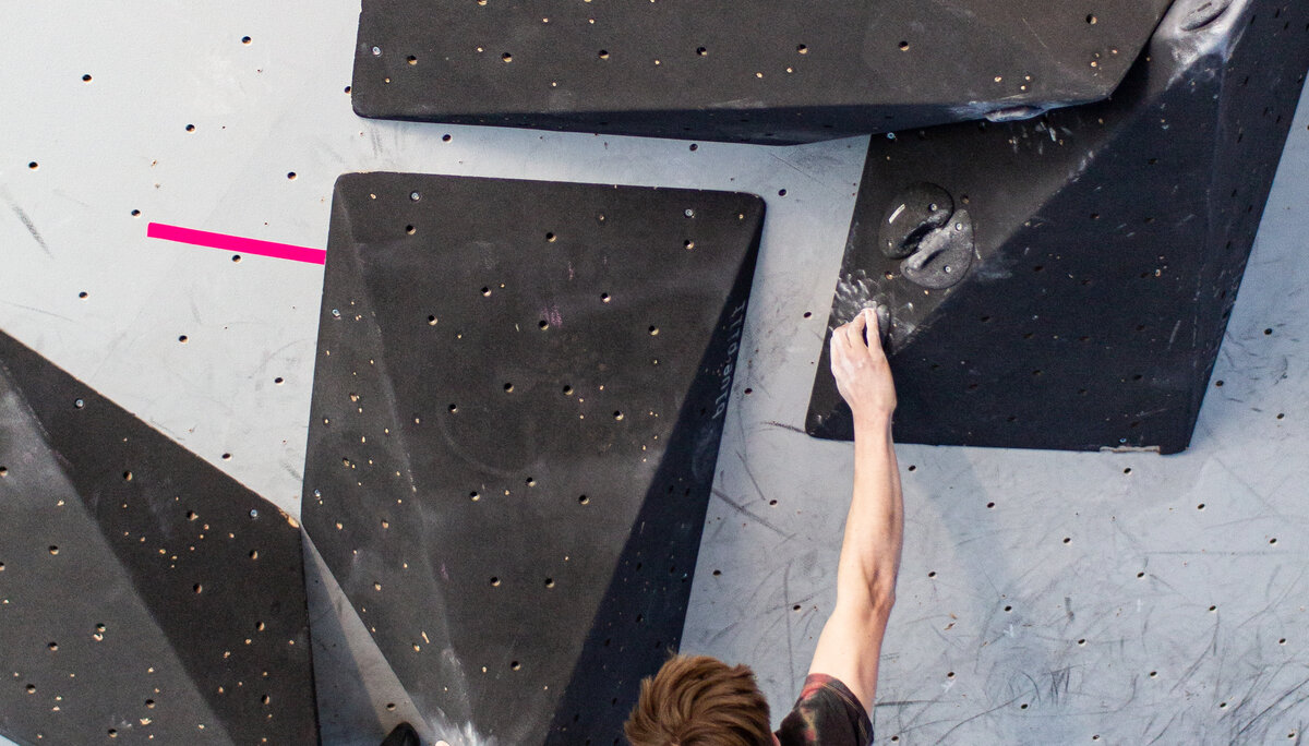 Landesmeisterschaft_Bouldern_Berlin_Sachsen_2022_Qualifikation | © Kilian Dorner Landesmeisterschaft_Bouldern_Berlin_Sachsen_2022_Qualifikation | © Kilian Dorner