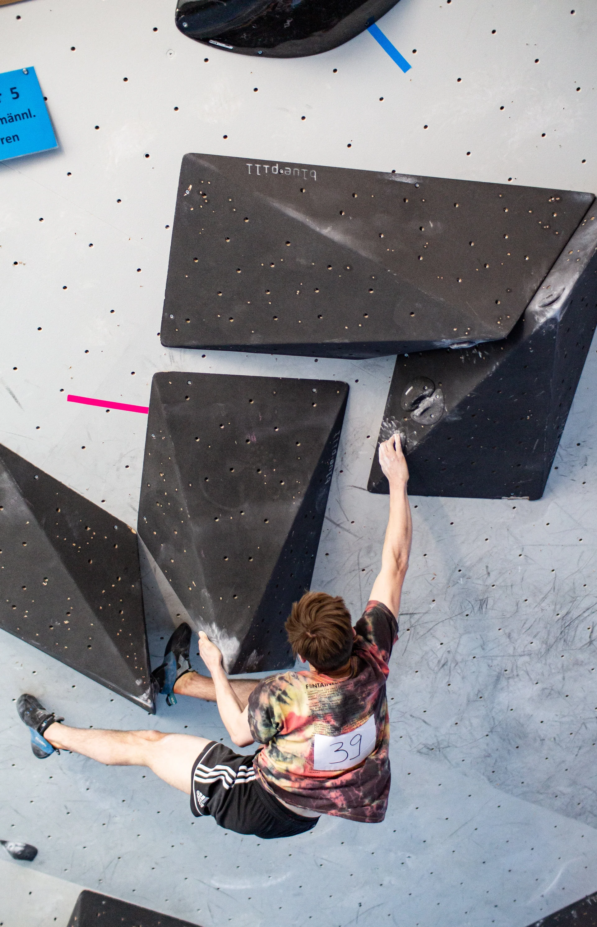Landesmeisterschaft_Bouldern_Berlin_Sachsen_2022_Qualifikation | © Kilian Dorner
