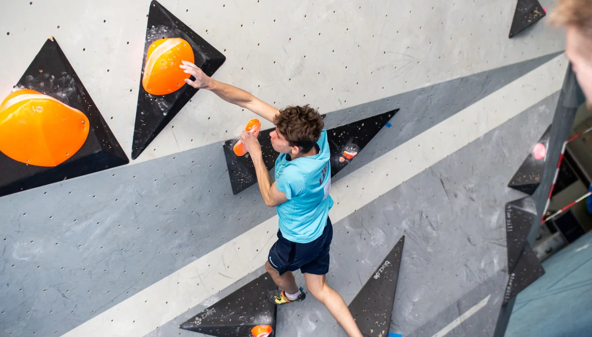 Landesmeisterschaft_Bouldern_Berlin_Sachsen_2022_Qualifikation | © Kilian Dorner