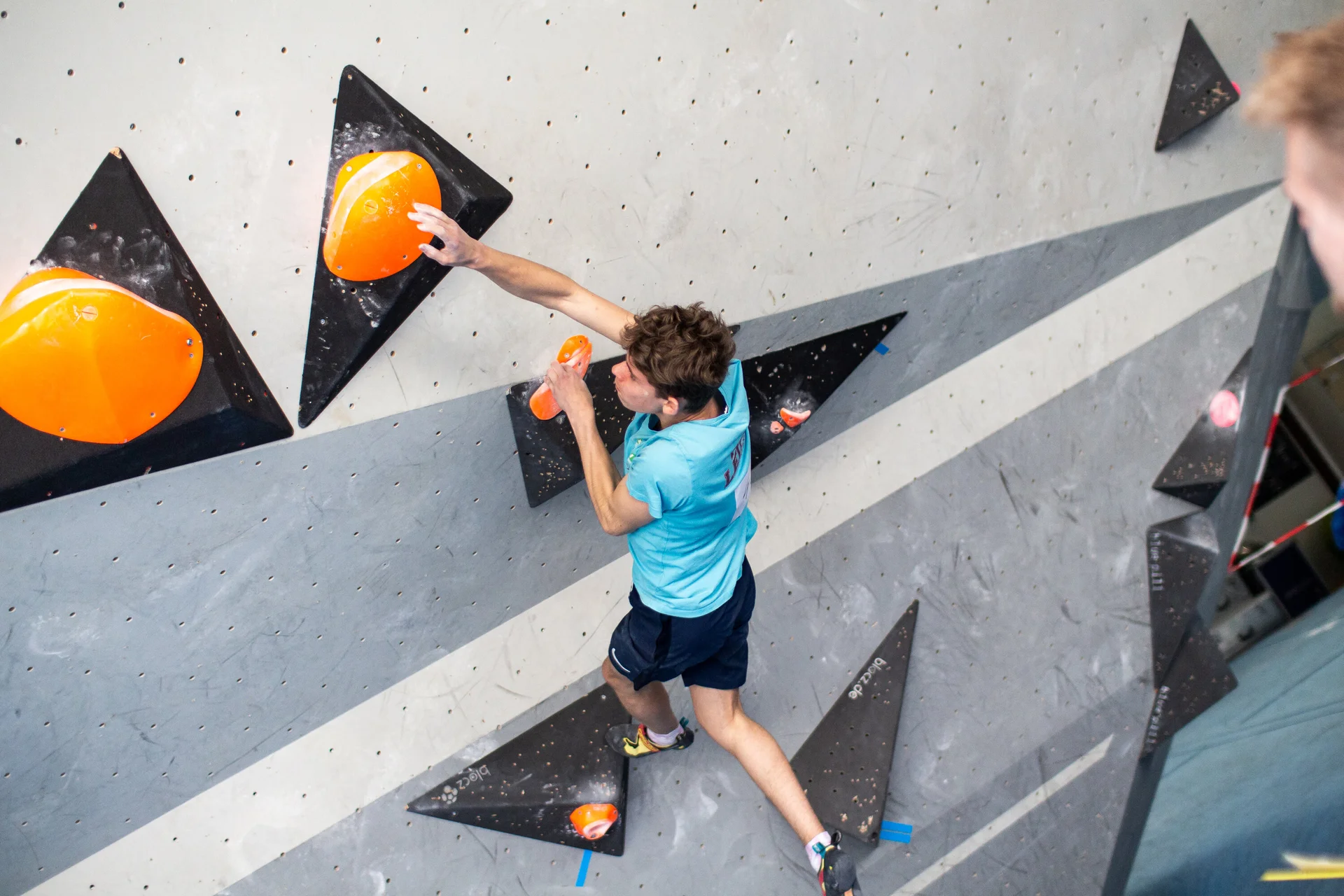 Landesmeisterschaft_Bouldern_Berlin_Sachsen_2022_Qualifikation | © Kilian Dorner