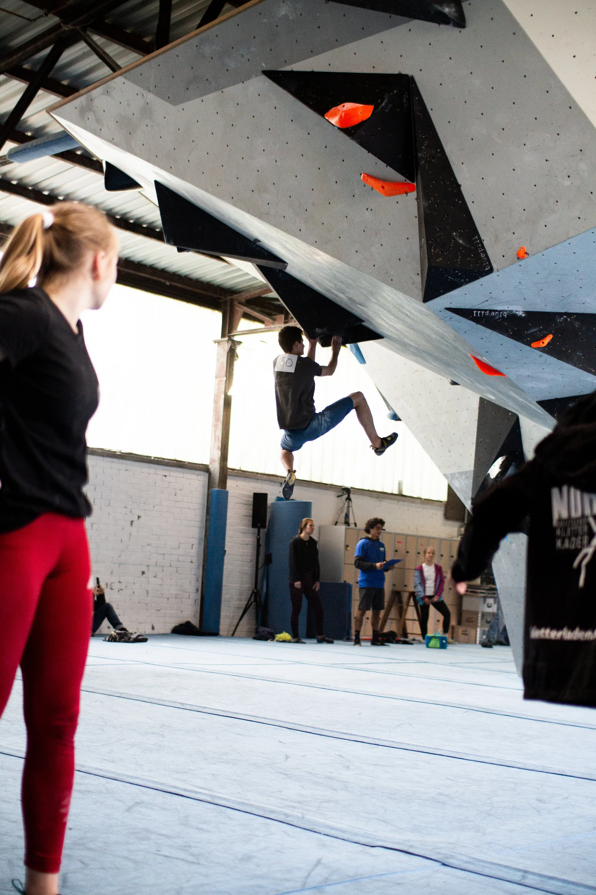 Landesmeisterschaft_Bouldern_Berlin_Sachsen_2022_Qualifikation | © Kilian Dorner