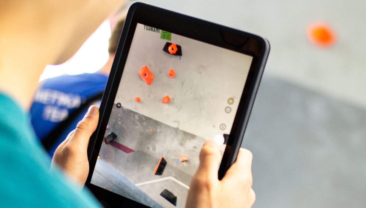 Landesmeisterschaft_Bouldern_Berlin_Sachsen_2022_Qualifikation | © Kilian Dorner Landesmeisterschaft_Bouldern_Berlin_Sachsen_2022_Qualifikation | © Kilian Dorner