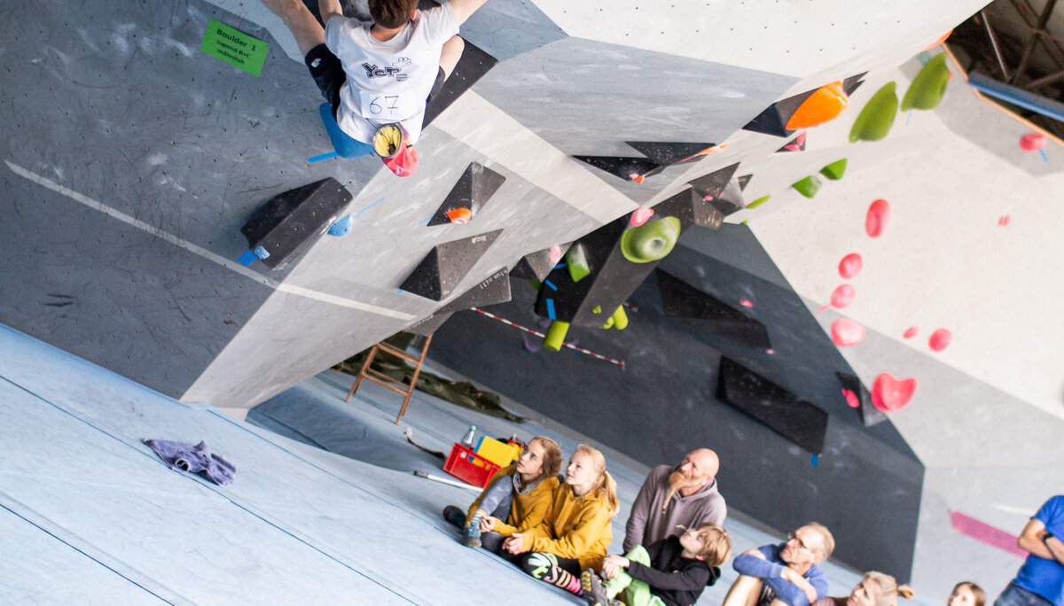 Landesmeisterschaft_Bouldern_Berlin_Sachsen_2022_Finale_Jugend_BC | © Kilian Dorner Landesmeisterschaft_Bouldern_Berlin_Sachsen_2022_Finale_Jugend_BC | © Kilian Dorner