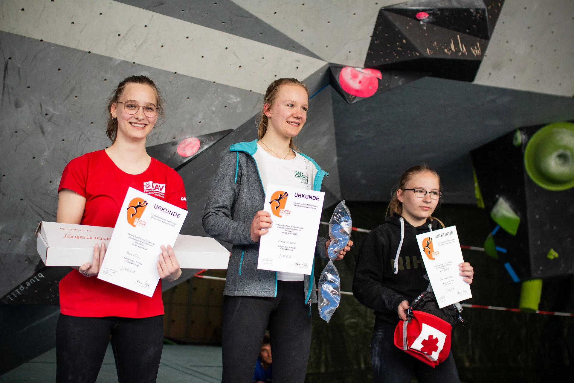 Landesmeisterschaft_Bouldern_Berlin_Sachsen_2022_Finale_Jugend_BC | © Kilian Dorner