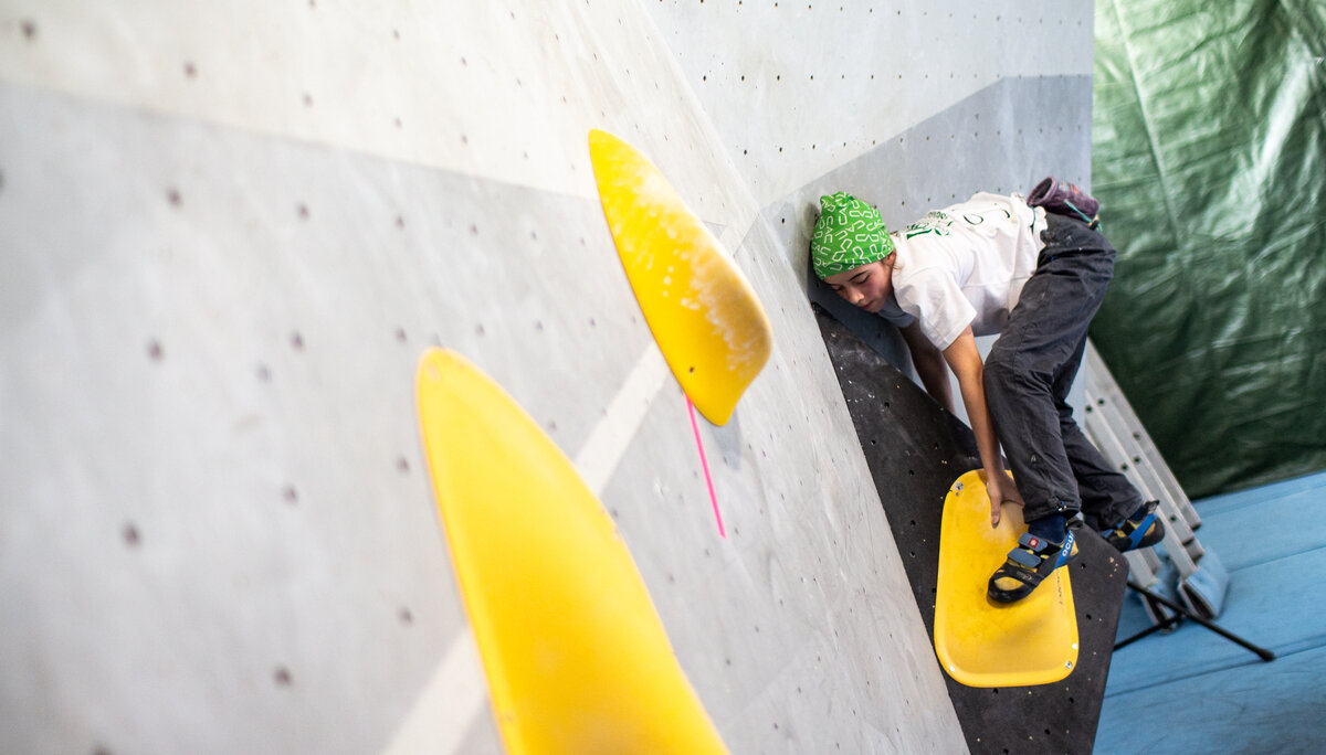 Landesmeisterschaft_Bouldern_Berlin_Sachsen_2022_Finale_Jugend_BC | © Kilian Dorner Landesmeisterschaft_Bouldern_Berlin_Sachsen_2022_Finale_Jugend_BC | © Kilian Dorner