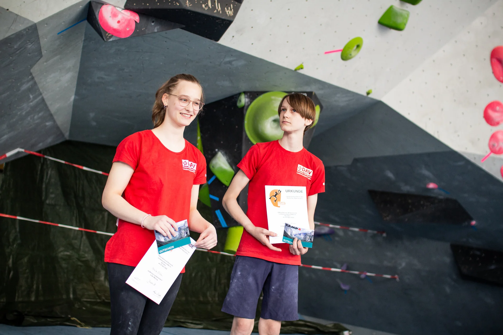 Landesmeisterschaft_Bouldern_Berlin_Sachsen_2022_Finale_Jugend_BC | © Kilian Dorner