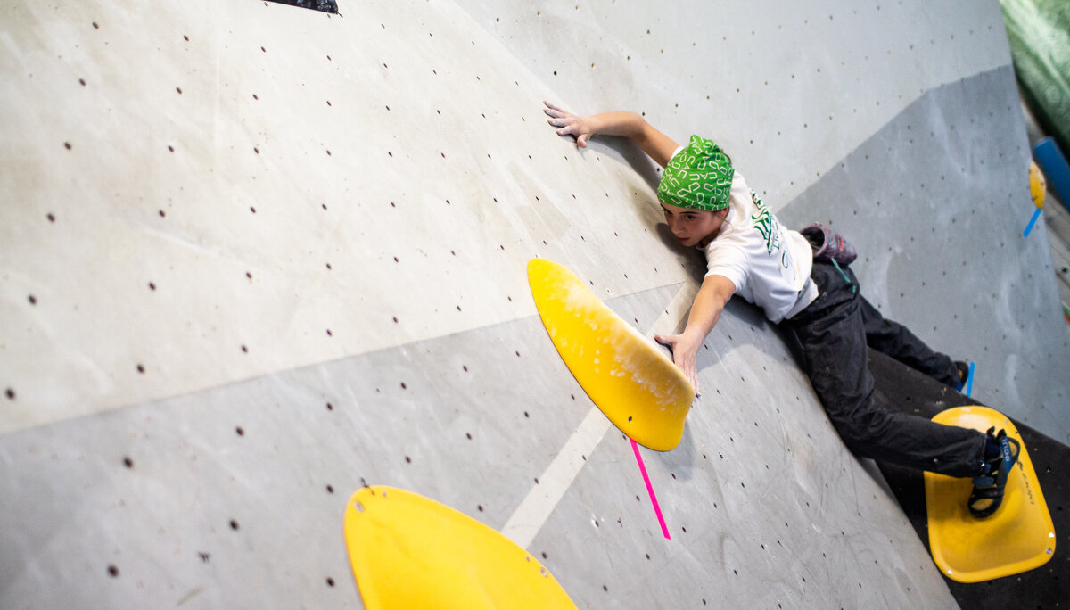 Landesmeisterschaft_Bouldern_Berlin_Sachsen_2022_Finale_Jugend_BC | © Kilian Dorner Landesmeisterschaft_Bouldern_Berlin_Sachsen_2022_Finale_Jugend_BC | © Kilian Dorner