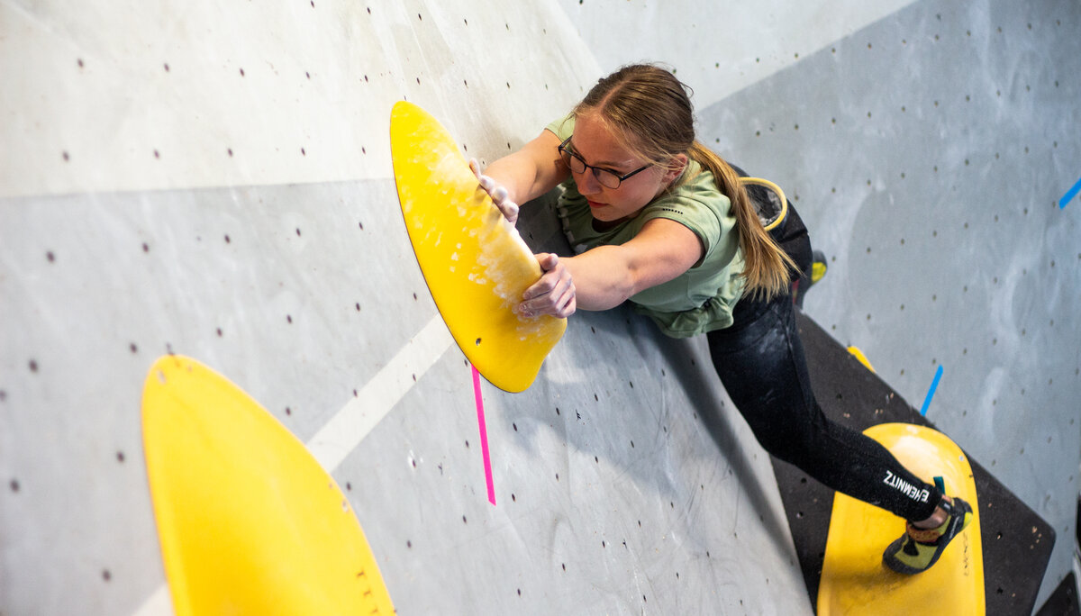 Landesmeisterschaft_Bouldern_Berlin_Sachsen_2022_Finale_Jugend_BC | © Kilian Dorner Landesmeisterschaft_Bouldern_Berlin_Sachsen_2022_Finale_Jugend_BC | © Kilian Dorner