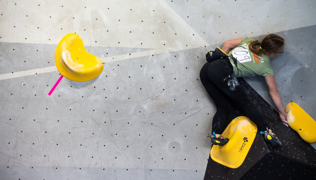 Landesmeisterschaft_Bouldern_Berlin_Sachsen_2022_Finale_Jugend_BC | © Kilian Dorner Landesmeisterschaft_Bouldern_Berlin_Sachsen_2022_Finale_Jugend_BC | © Kilian Dorner