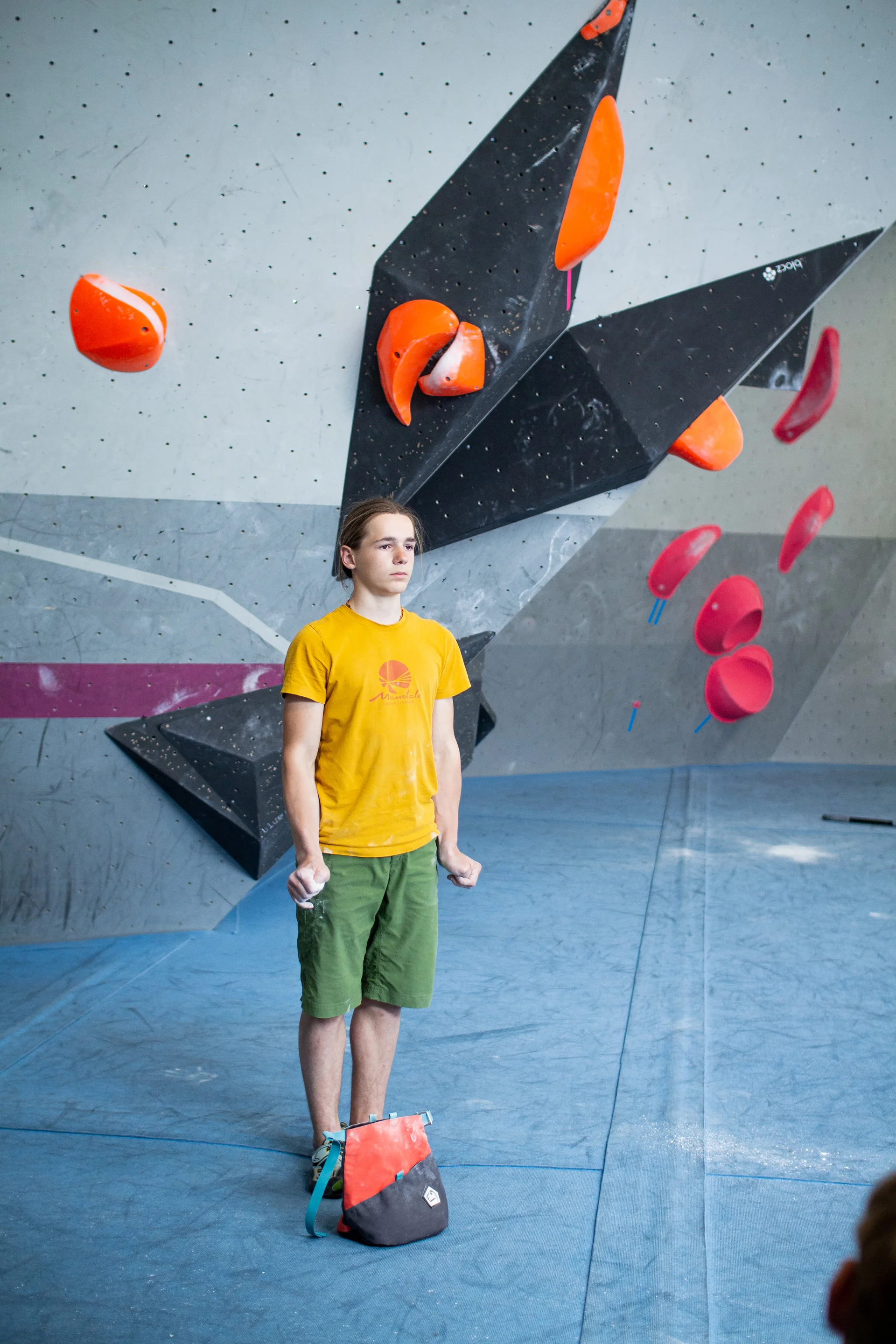 Landesmeisterschaft_Bouldern_Berlin_Sachsen_2022_Finale_Jugend_BC | © Kilian Dorner