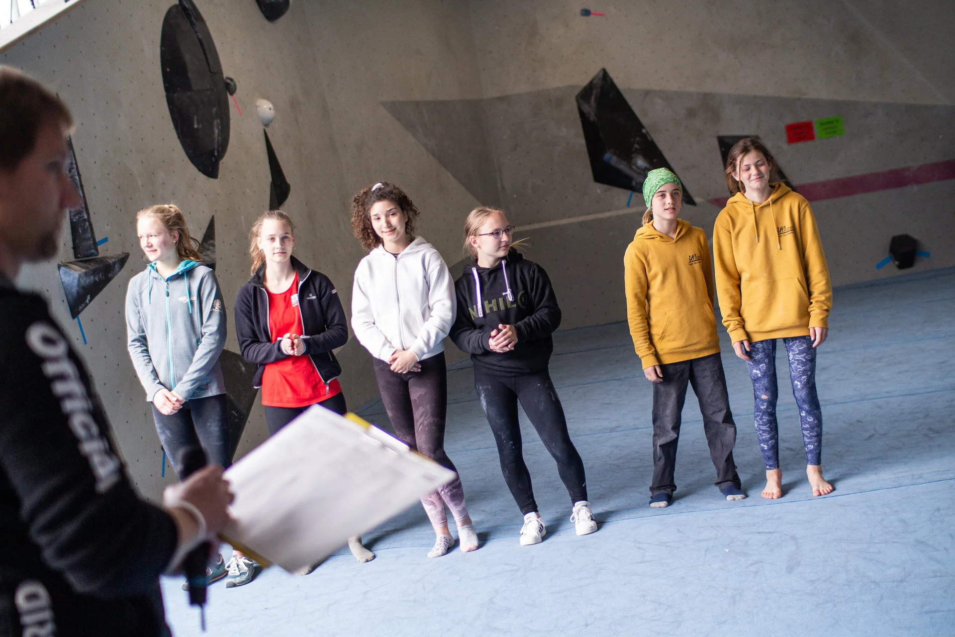 Landesmeisterschaft_Bouldern_Berlin_Sachsen_2022_Finale_Jugend_BC | © Kilian Dorner
