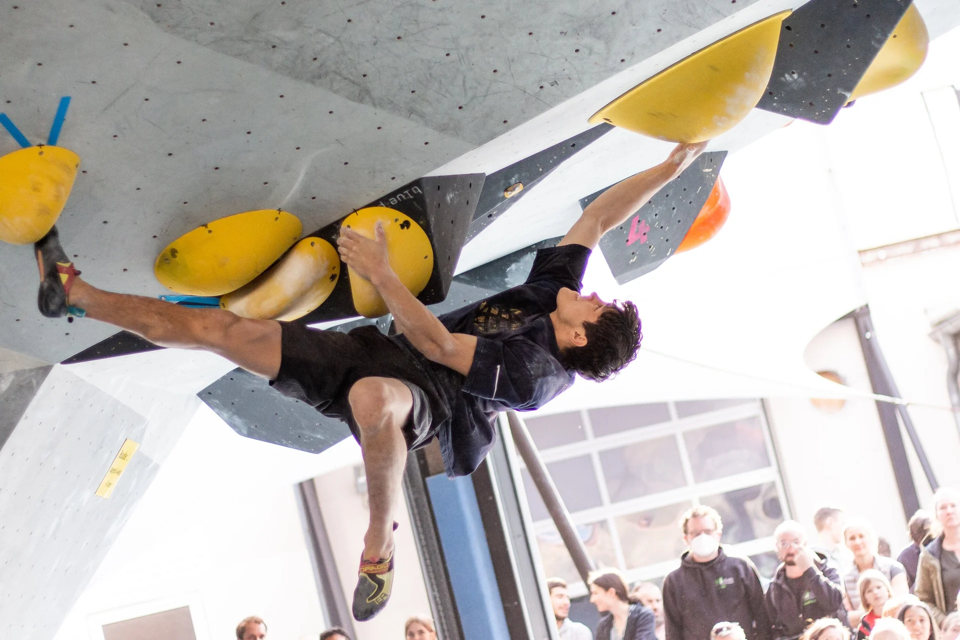 Landesmeisterschaft_Bouldern_Berlin_Sachsen_2022_Finale_Jugend_A_Erwachsene | © Kilian Dorner