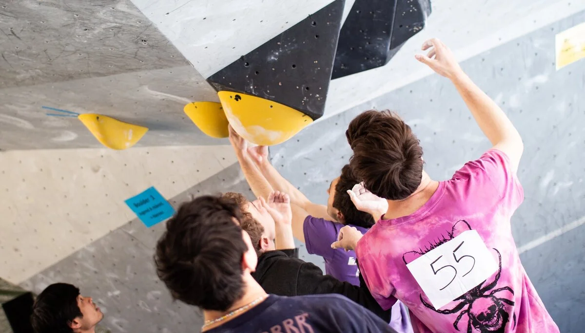 Landesmeisterschaft_Bouldern_Berlin_Sachsen_2022_Finale_Jugend_A_Erwachsene | © Kilian Dorner