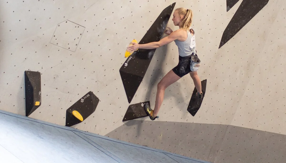 Landesmeisterschaft_Bouldern_Berlin_Sachsen_2022_Finale_Jugend_A_Erwachsene | © Kilian Dorner