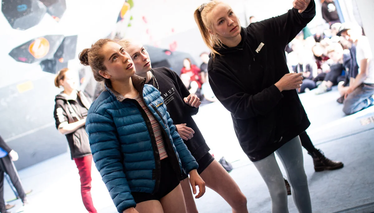 Landesmeisterschaft_Bouldern_Berlin_Sachsen_2022_Finale_Jugend_A_Erwachsene | © Kilian Dorner