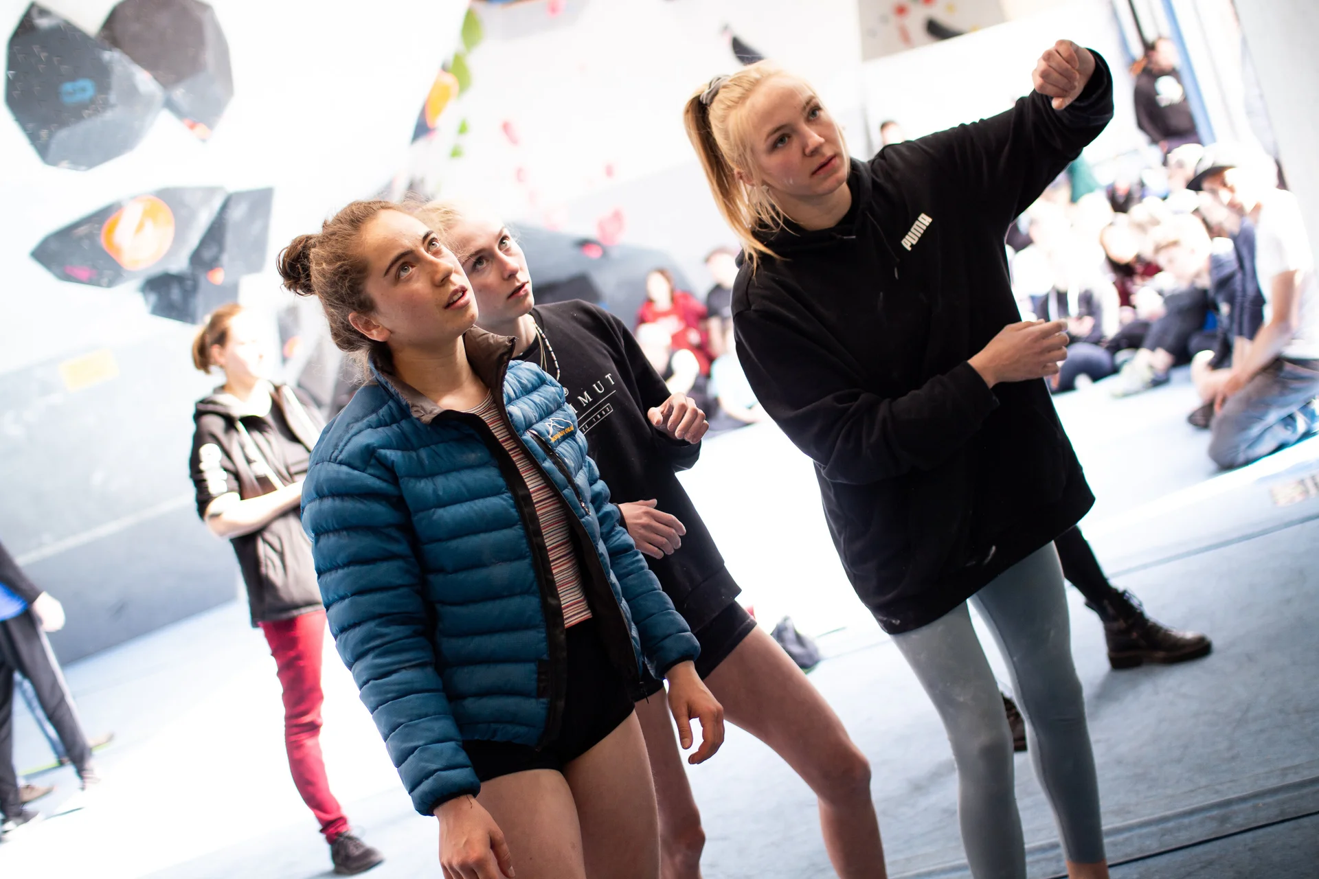 Landesmeisterschaft_Bouldern_Berlin_Sachsen_2022_Finale_Jugend_A_Erwachsene | © Kilian Dorner