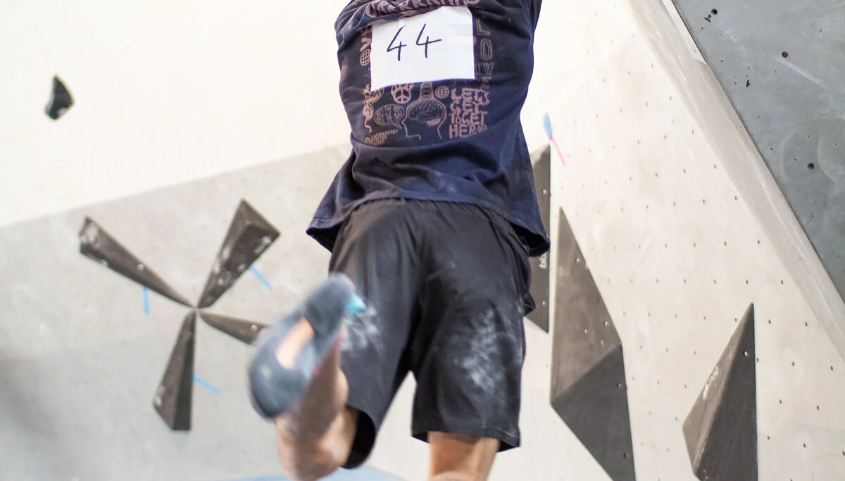 Landesmeisterschaft_Bouldern_Berlin_Sachsen_2022_Finale_Jugend_A_Erwachsene | © Kilian Dorner