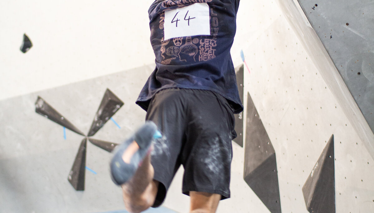 Landesmeisterschaft_Bouldern_Berlin_Sachsen_2022_Finale_Jugend_A_Erwachsene | © Kilian Dorner Landesmeisterschaft_Bouldern_Berlin_Sachsen_2022_Finale_Jugend_A_Erwachsene | © Kilian Dorner