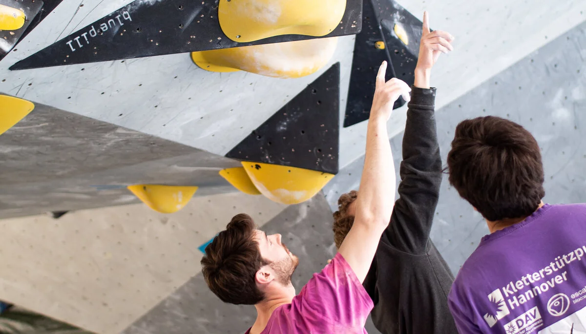 Landesmeisterschaft_Bouldern_Berlin_Sachsen_2022_Finale_Jugend_A_Erwachsene | © Kilian Dorner