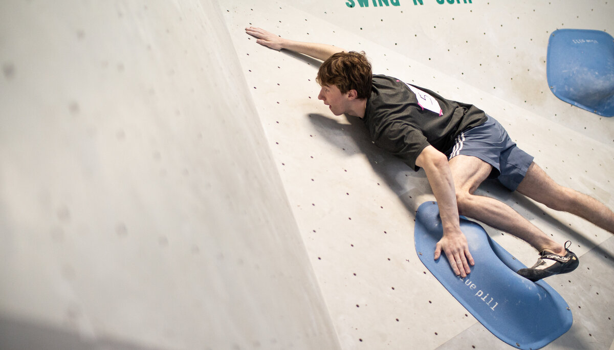 Landesmeisterschaft_Bouldern_Berlin_Sachsen_2022_Finale_Jugend_A_Erwachsene | © Kilian Dorner Landesmeisterschaft_Bouldern_Berlin_Sachsen_2022_Finale_Jugend_A_Erwachsene | © Kilian Dorner