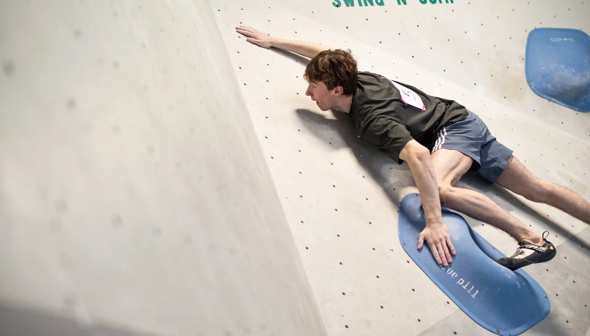 Landesmeisterschaft_Bouldern_Berlin_Sachsen_2022_Finale_Jugend_A_Erwachsene | © Kilian Dorner