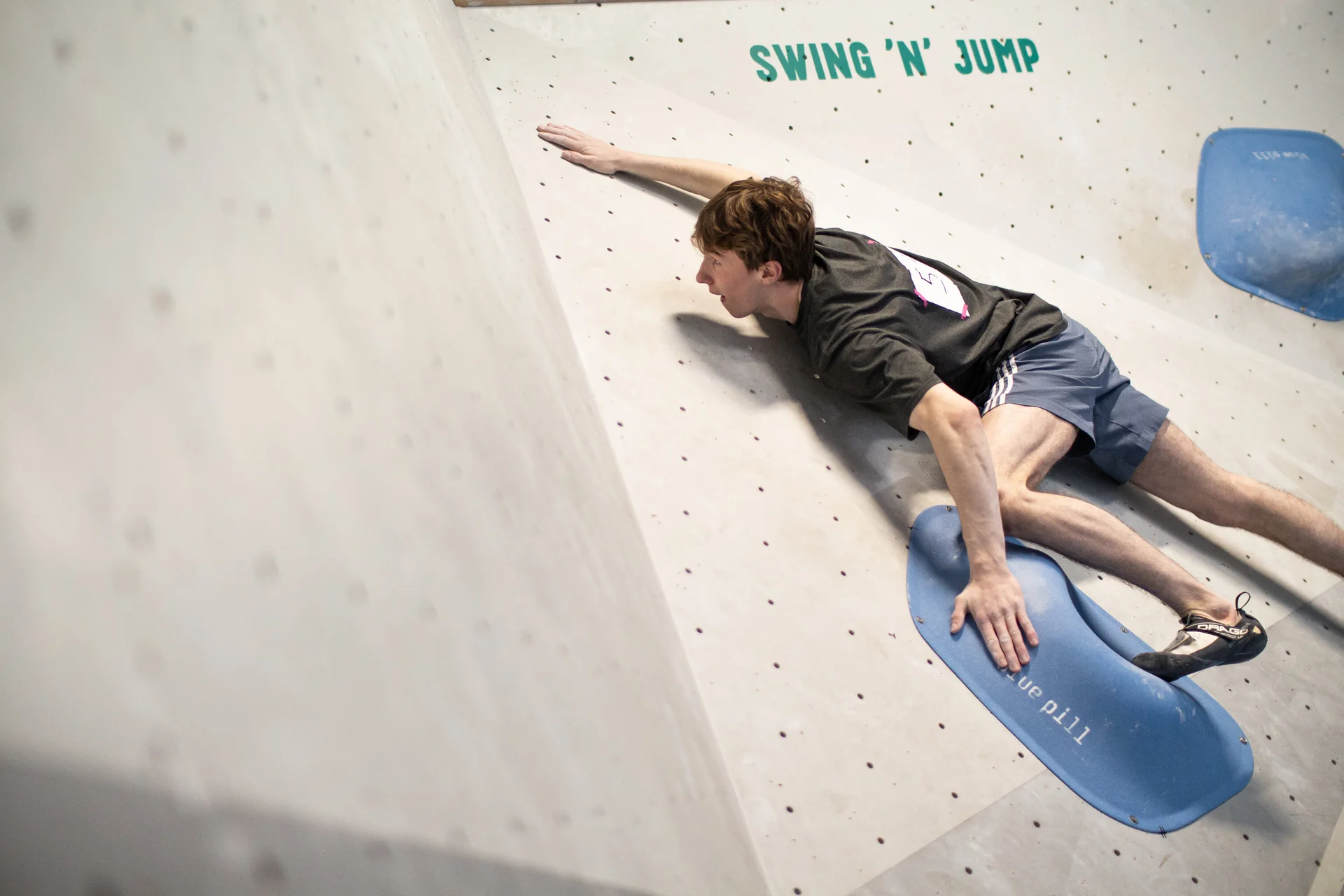 Landesmeisterschaft_Bouldern_Berlin_Sachsen_2022_Finale_Jugend_A_Erwachsene | © Kilian Dorner