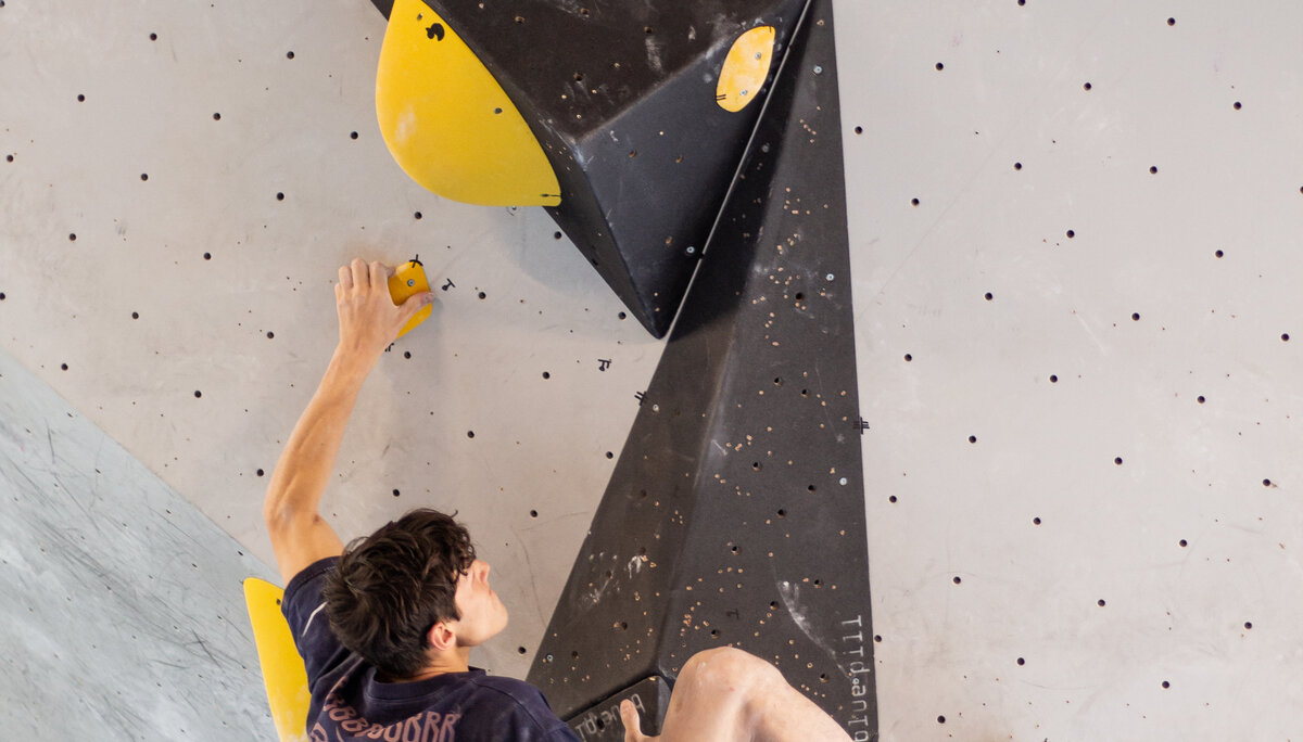Landesmeisterschaft_Bouldern_Berlin_Sachsen_2022_Finale_Jugend_A_Erwachsene | © Kilian Dorner Landesmeisterschaft_Bouldern_Berlin_Sachsen_2022_Finale_Jugend_A_Erwachsene | © Kilian Dorner