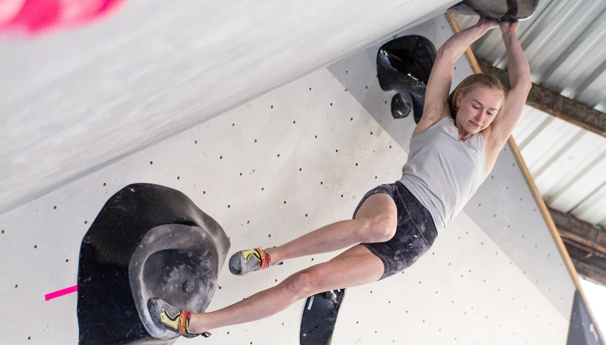 Landesmeisterschaft_Bouldern_Berlin_Sachsen_2022_Finale_Jugend_A_Erwachsene | © Kilian Dorner